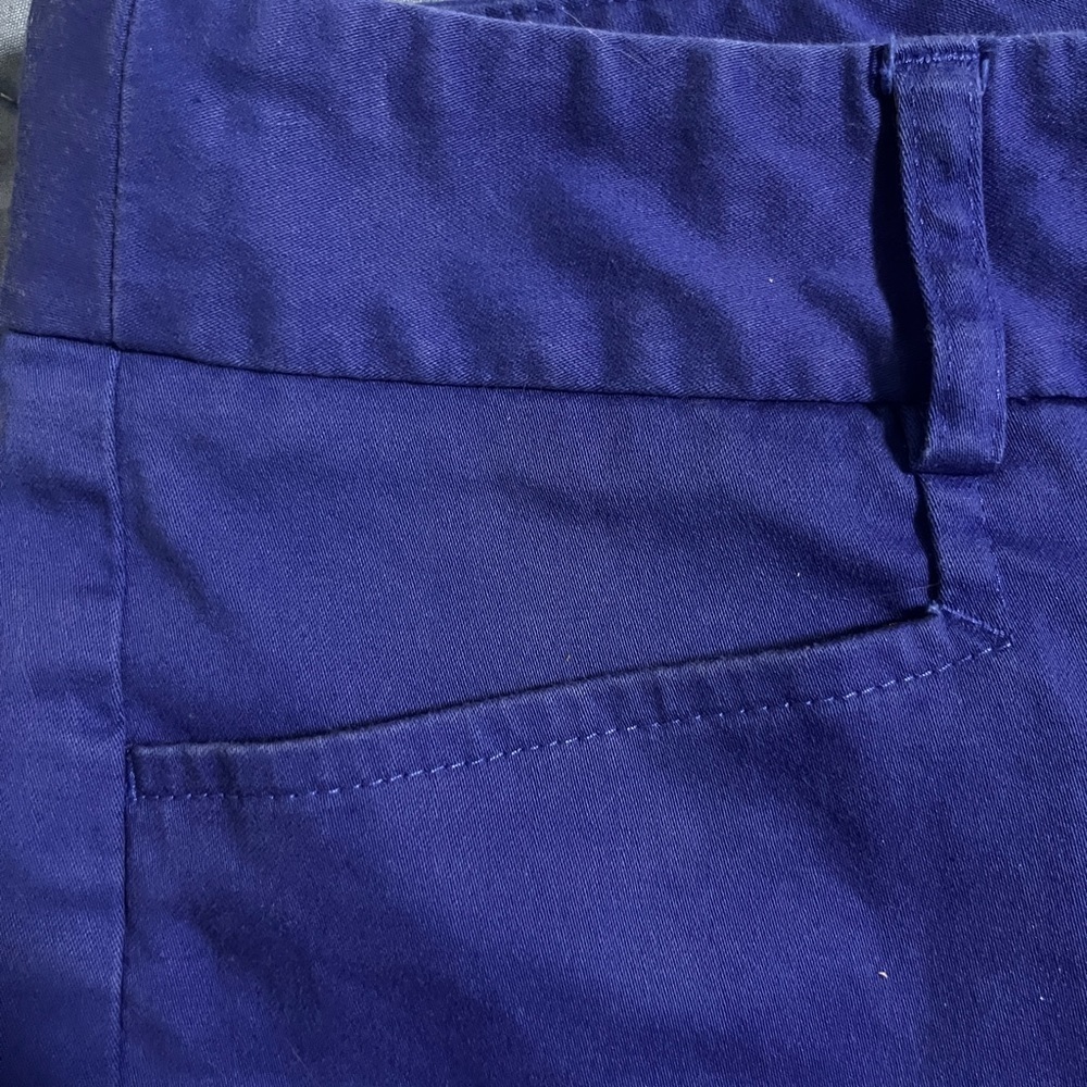 EXPRESS Blue Cotton Shorts Size 0 - Picture 4 of 7